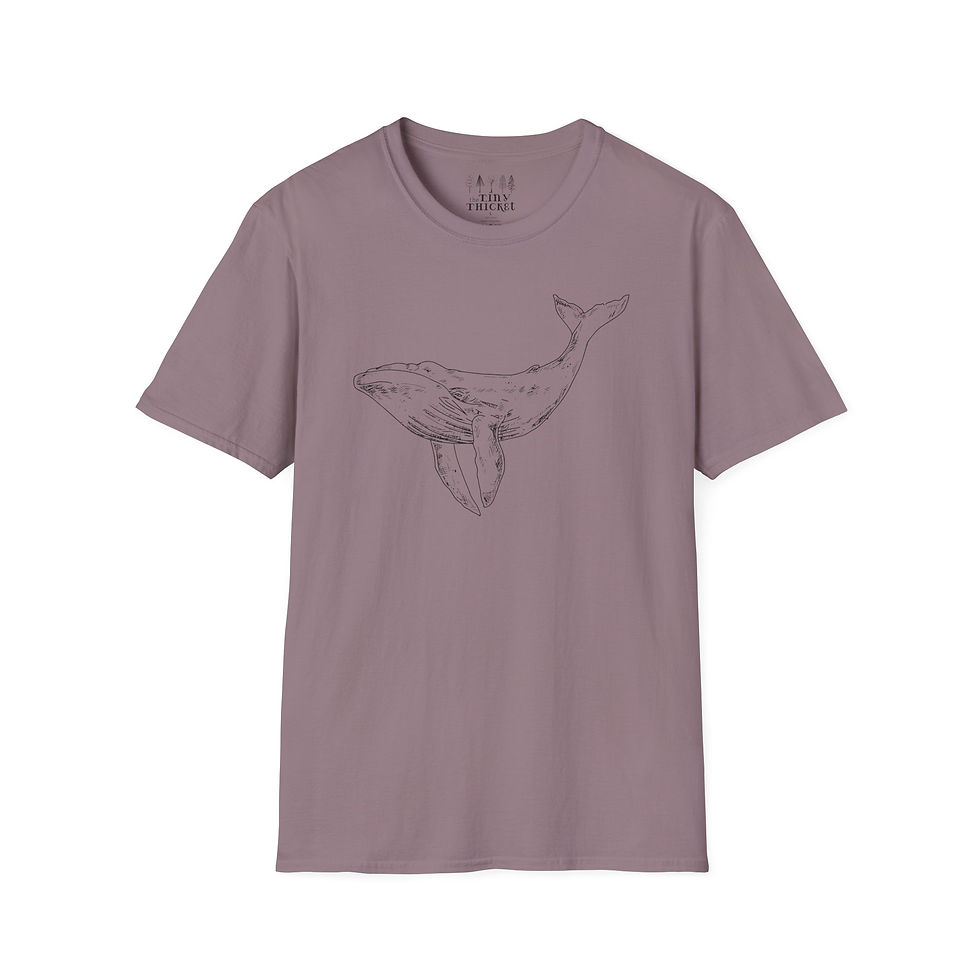 Thumbnail: Humpback Whale T-shirt front view