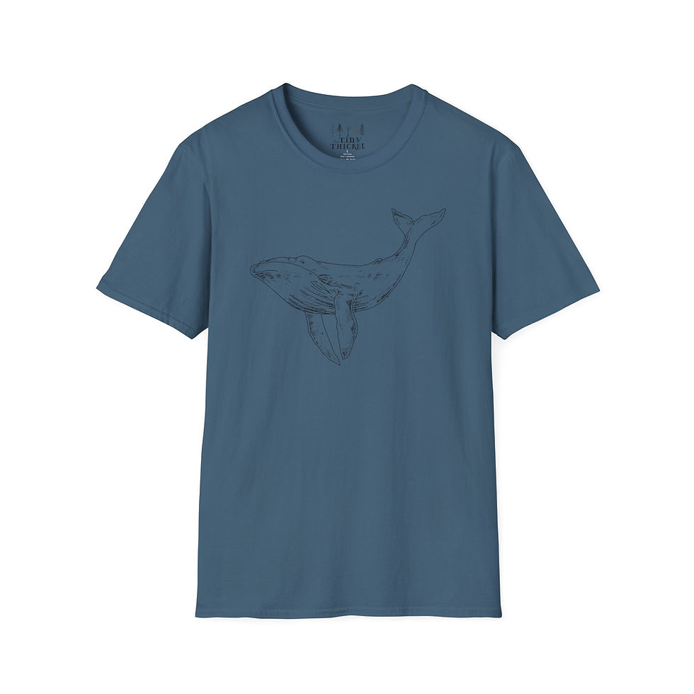 Thumbnail: Humpback Whale T-shirt front view