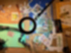 A glimpse of the worktable - BTS