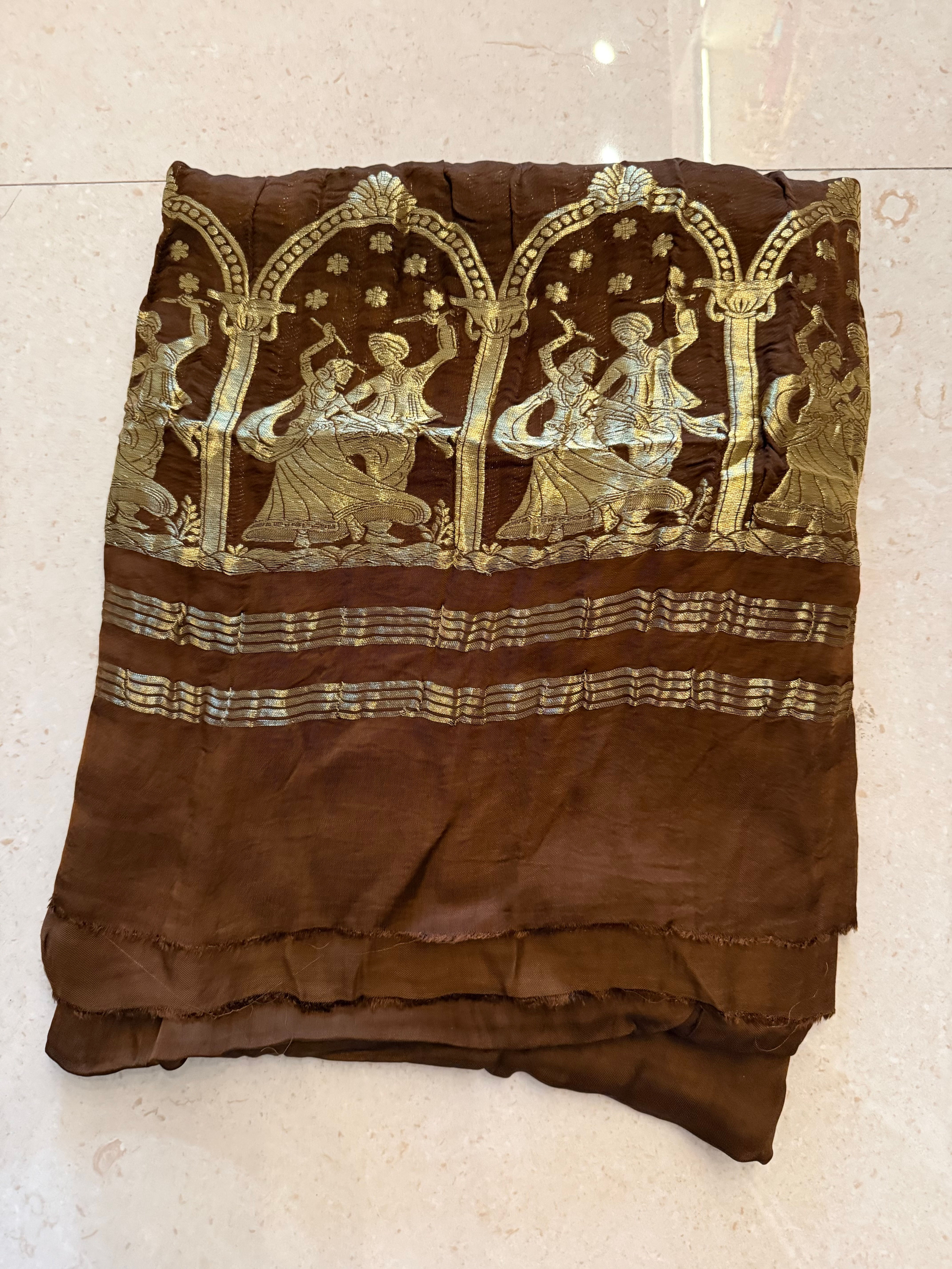 Sareegenics® Premium Quality Pure Modal Silk Saree with Nakshi Pallu