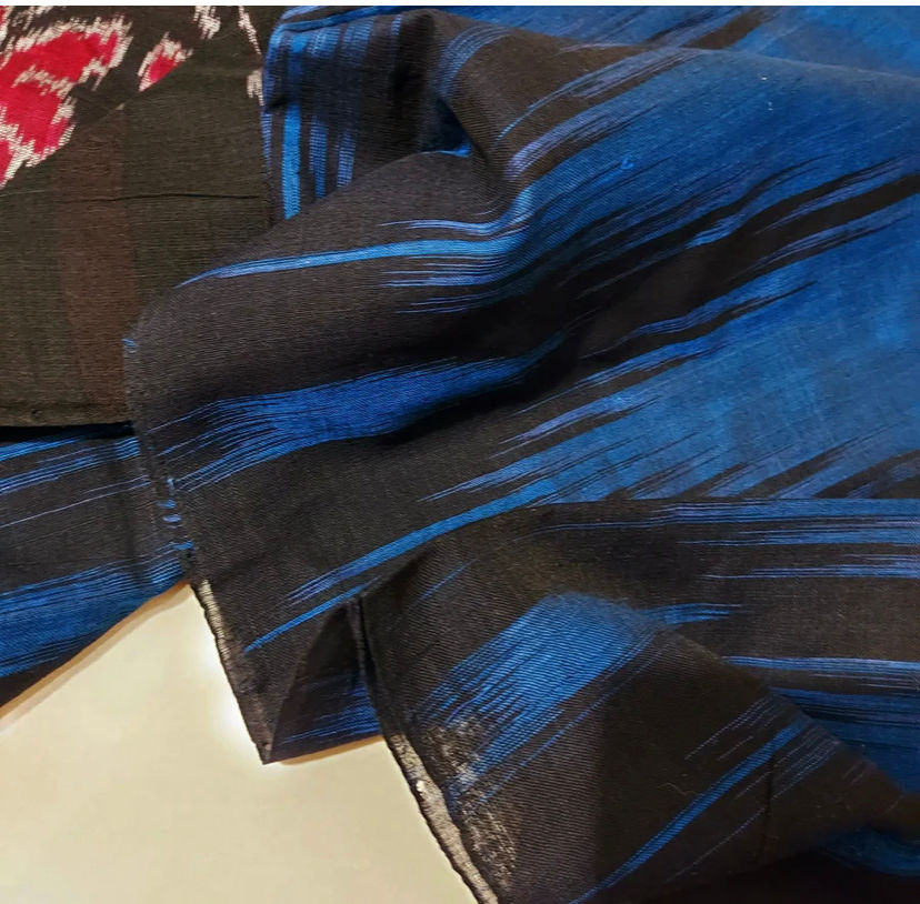 Thumbnail: Sareegenics Kargil Khandua Cotton Saree