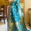 Thumbnail: Sareegenics Soft Katan Silk Meenakari Banarasi Saree (Rama Green)