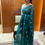 Thumbnail: Peacock green Khadi Cotton Saree With Allover Butta