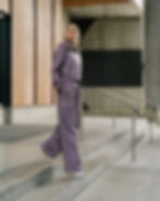 Lavender Retreat Wide Leg Cargo Jogger 31"