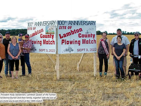 Plowmen celebrate 100 years of turning furrows