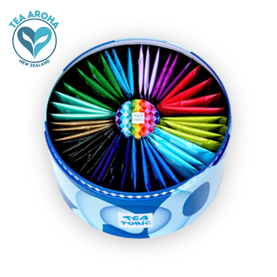 Tea Tonic Calming Selection Round Gift Tin