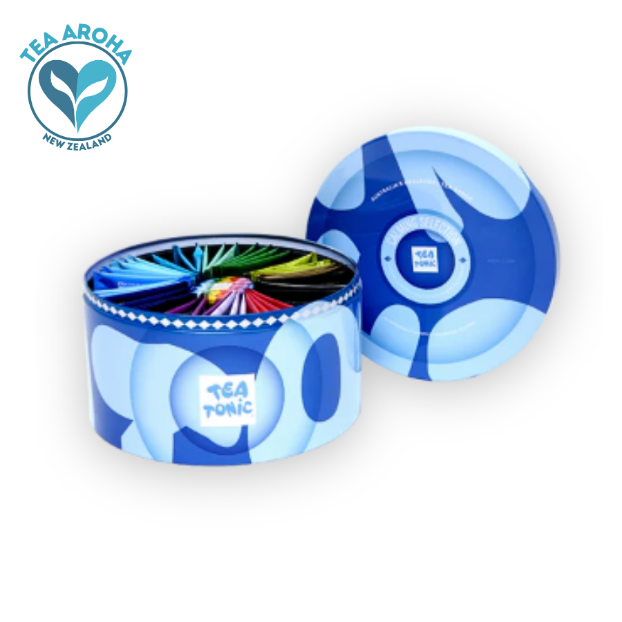 Tea Tonic Calming Selection Round Gift Tin