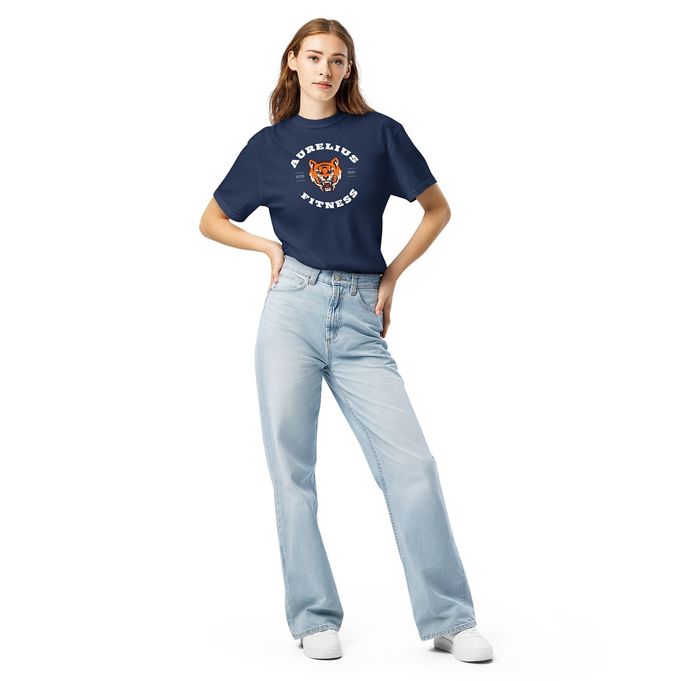 Thumbnail: Unisex Garment-Dyed Heavyweight T-Shirt | Aurelius tiger