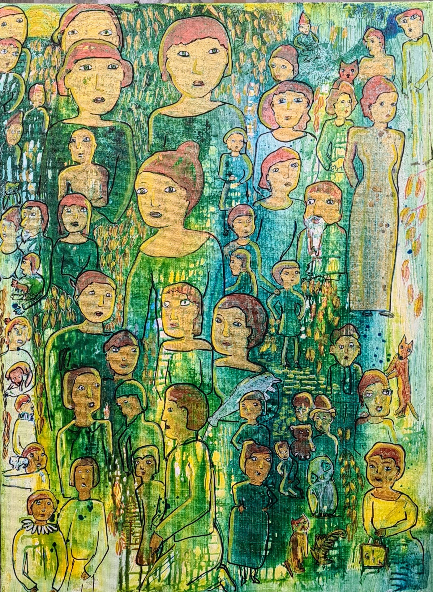 la lutte entre l'ombre et la lumière