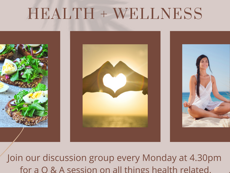 Q&A Everything Health & Wellbeing