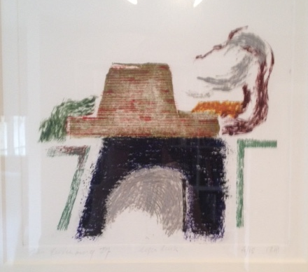 n.t. dry point 1987 25 x 26 cm