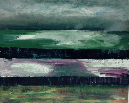 november light on oldambt 2011 oil on canvas 35 x 55 cm