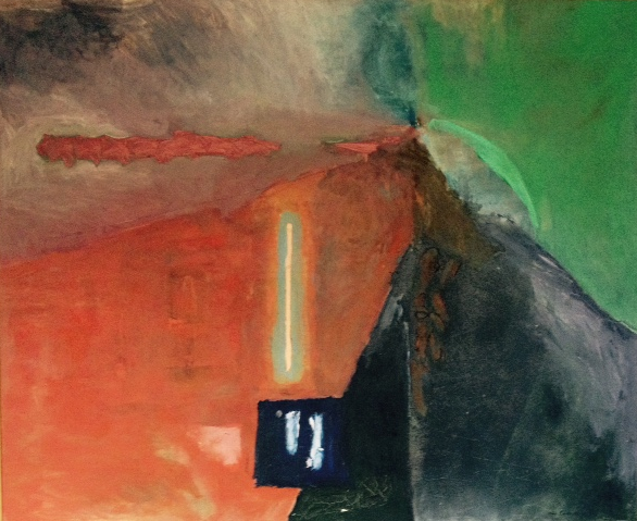 the long way to kornwerderzand1986 140 x 160 cm