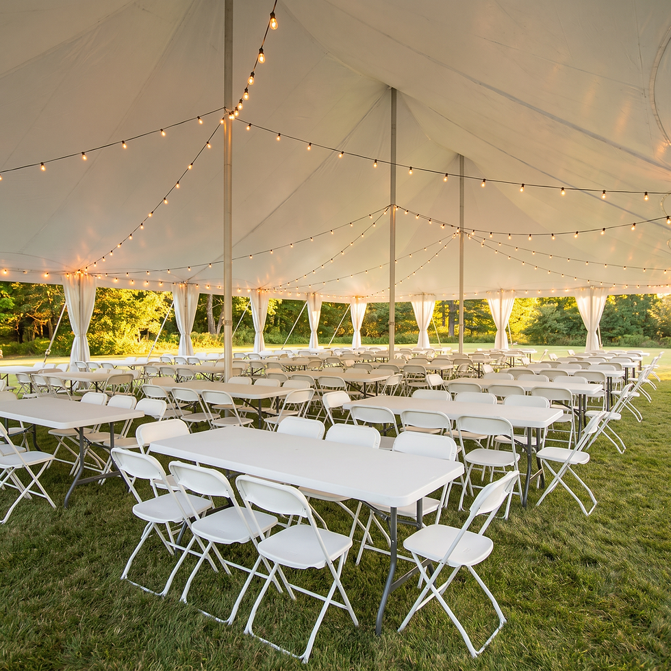 Tent, Table and Chair Rentals in Pineville, NC