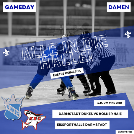 Gameday 4.11.2023: Heimspiel gegen Köln!