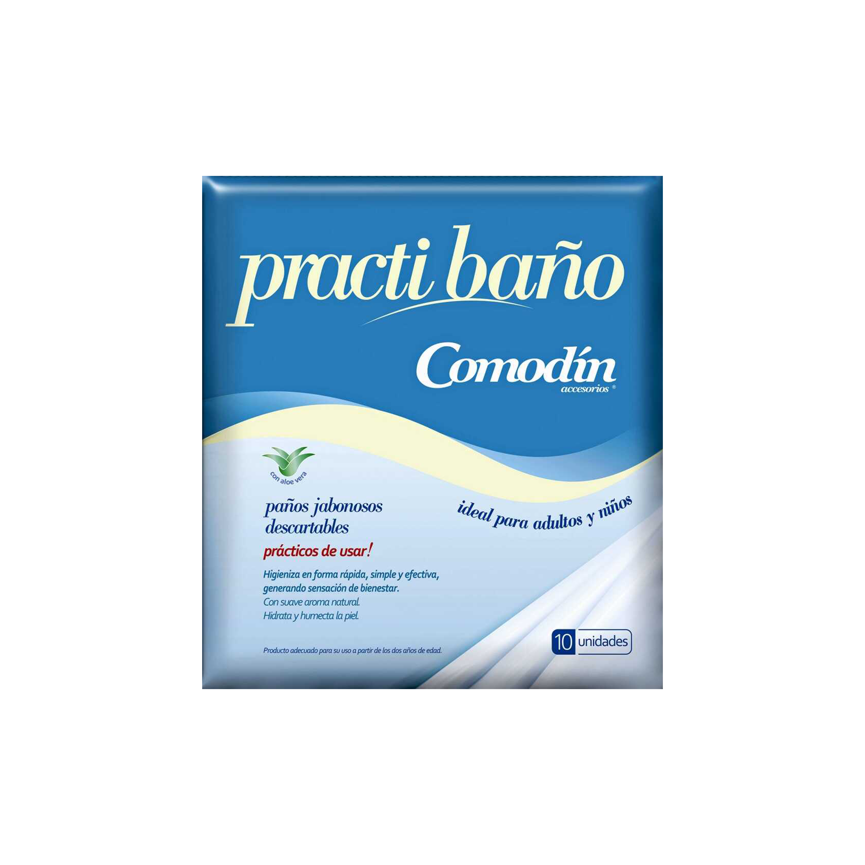 Paño Jabonoso Comodin Practibaño 20 x10 un (Bulto)