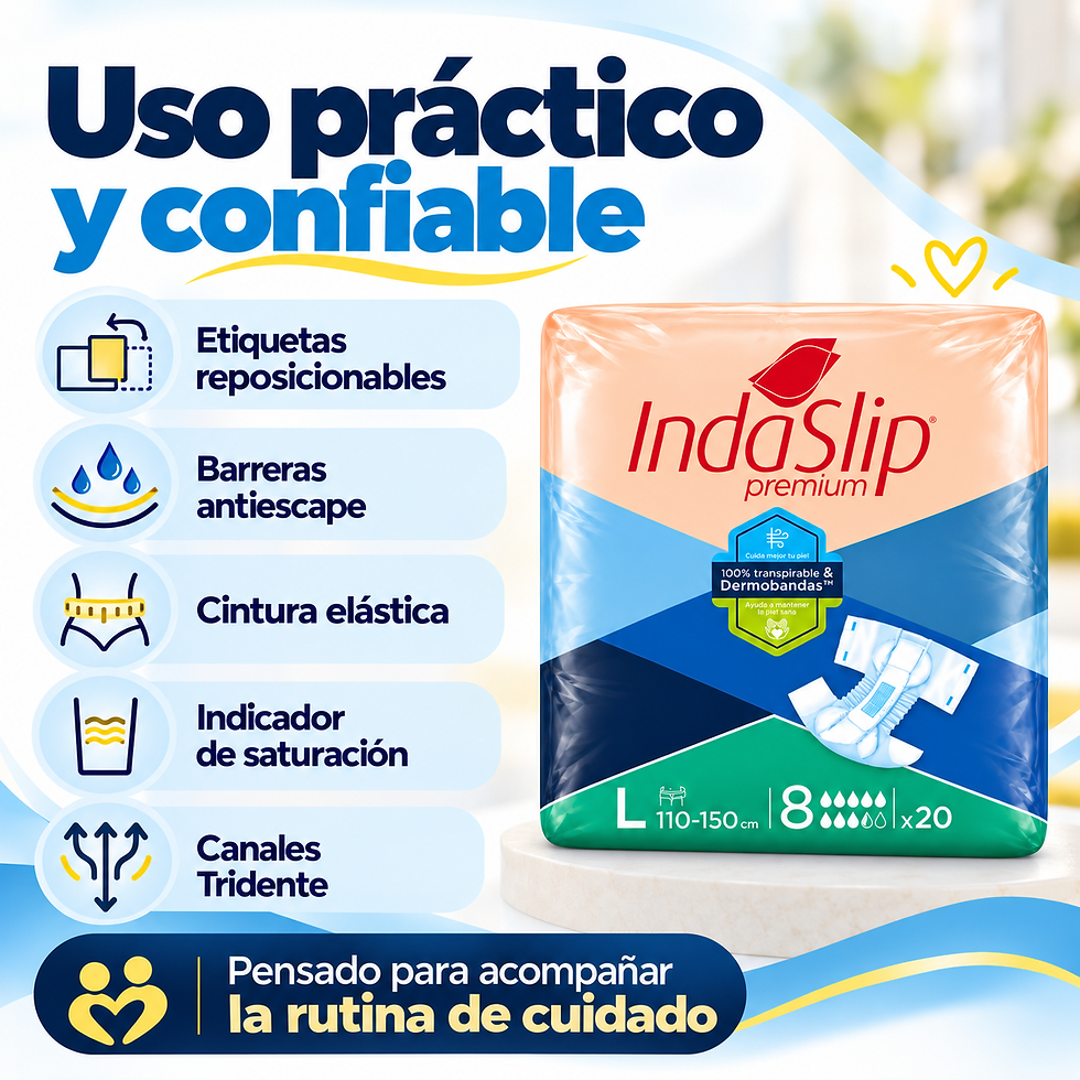 Miniatura: Pañal Indaslip Premium L8 x 20 Unidades