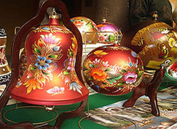 Campana de vidrio soplado