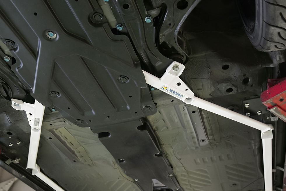 ภาพขนาดย่อ: 42 เหล็กค้ำตัวถังหน้า CARBING สำหรับ HONDA S660 JW5 เสริมความแข็งแกร่ง