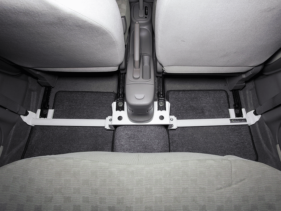 ภาพขนาดย่อ: 24 ชุดค้ำพื้นตัวถัง Carbing สำหรับ Nissan March AK12 รุ่น 5 ประตู