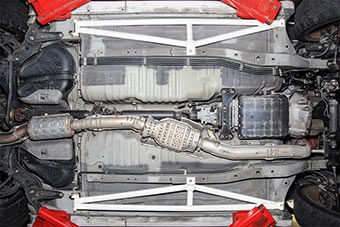 25 ชุดซับเฟรม CARBING สำหรับ Nissan Skyline ER34 เสริมความแข็งแกร่งโครงสร้าง