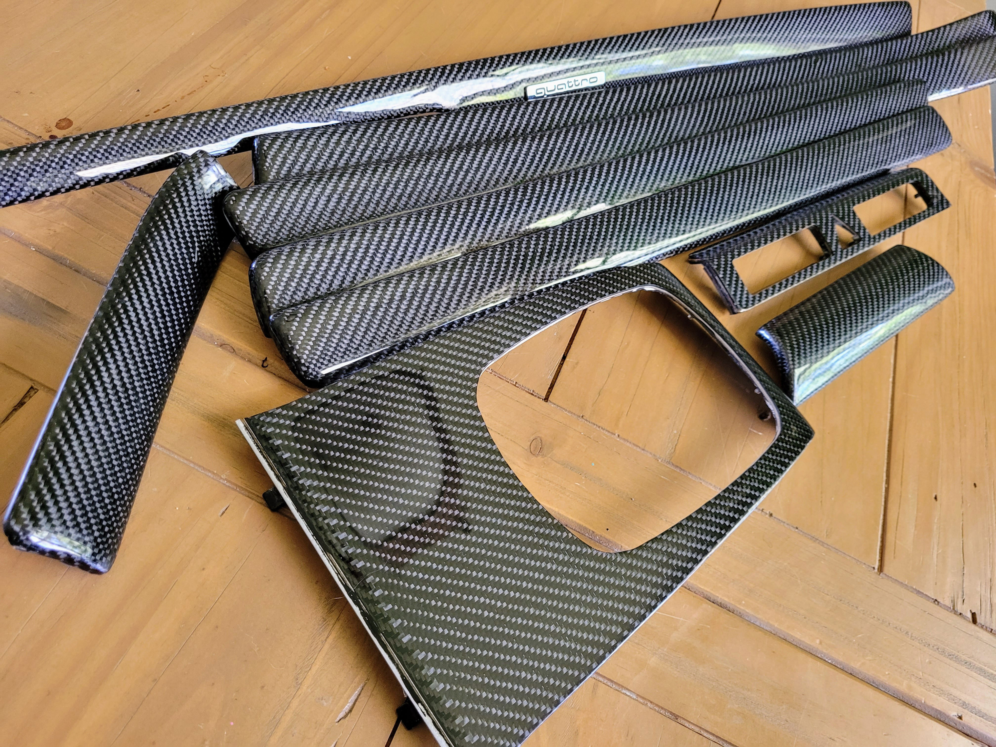 Audi B5 A4 S4 Carbon Fiber Interior Trim