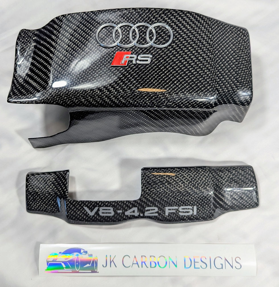 Thumbnail: Audi B7 RS4 Carbon Fiber Main Engine Covers