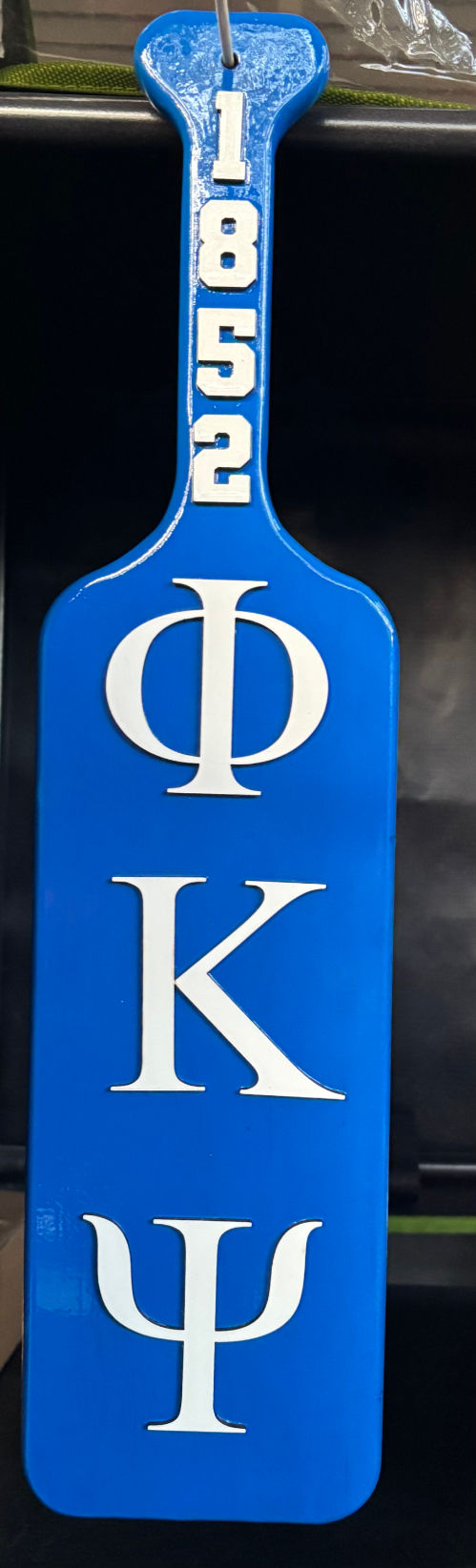 Thumbnail: Custom Sorority & Fraternity Wood Paddle | 3D Raised Lettering Greek Gift