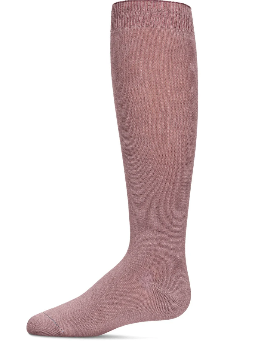 MeMoi Orchid Bamboo Knee High Socks