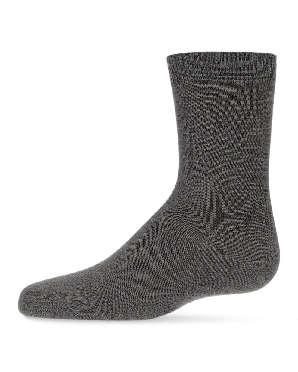 Dark Grey Bamboo Crew Socks