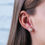 Thumbnail: Silver Ball Earrings