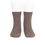 Thumbnail: Condor muted trunk brown anklet socks made in Spain, soft cotton socks for babies, toddlers, and children
