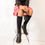 Thumbnail: JRP Grey Puffer Knee Sock