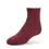 Thumbnail: Zubii Burgundy Crew Socks for Kids – Soft Cotton Children’s Crew Socks