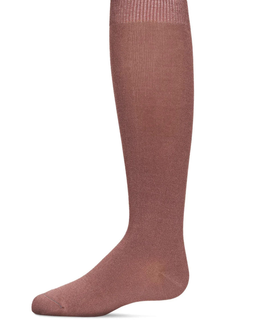 MeMoi Deep Mauve Bamboo Knee Sock