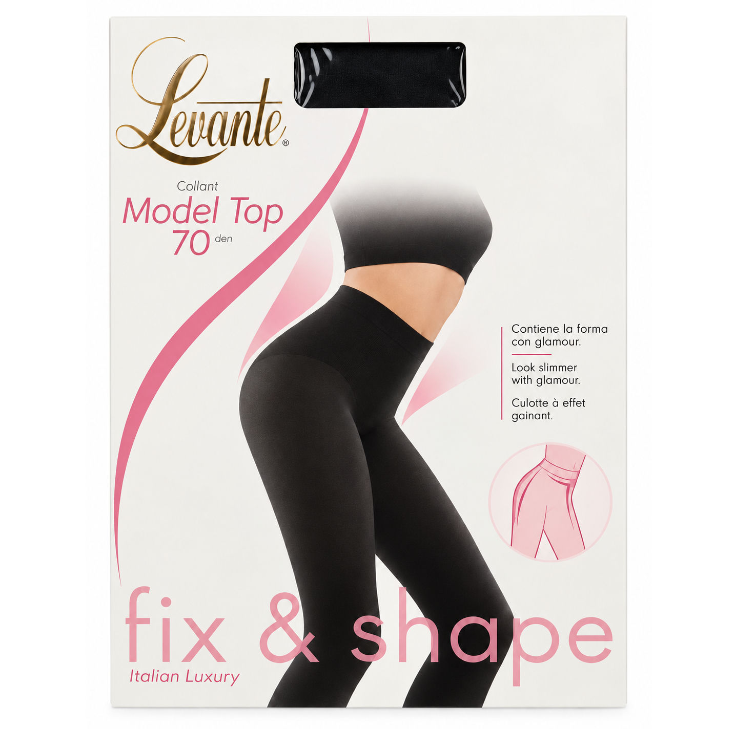 Levante 70 Denier Model Top Control Tights