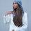 Thumbnail: Forest Green Toile Pretied Headscarf with non-slip wig grip – modest and chemo headwear