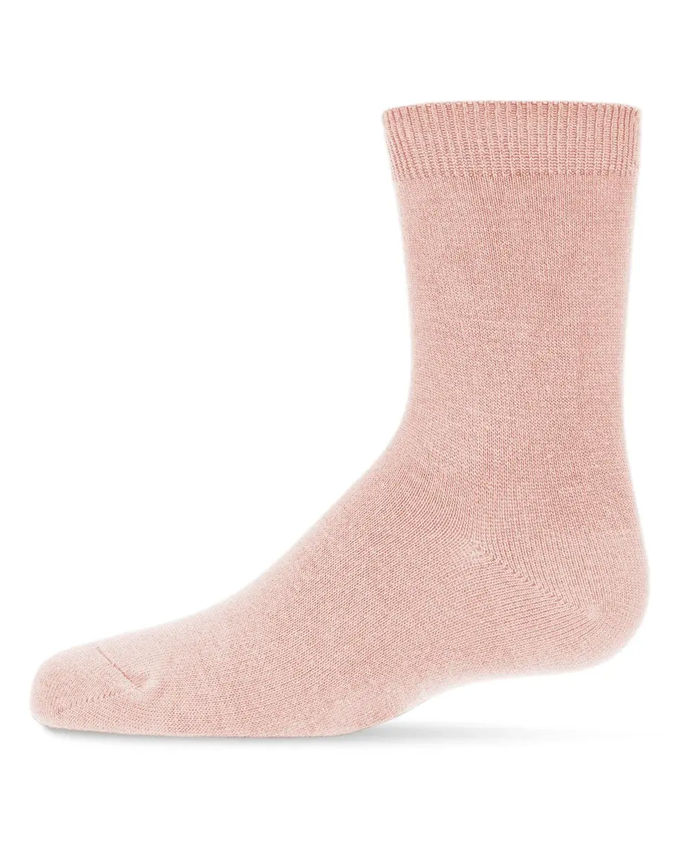 Petal Pink Bamboo Crew Socks