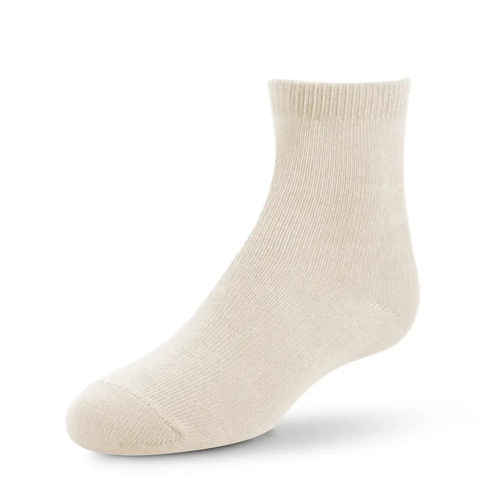 Zubii Nude Crew Socks soft, breathable unisex kids crew socks
