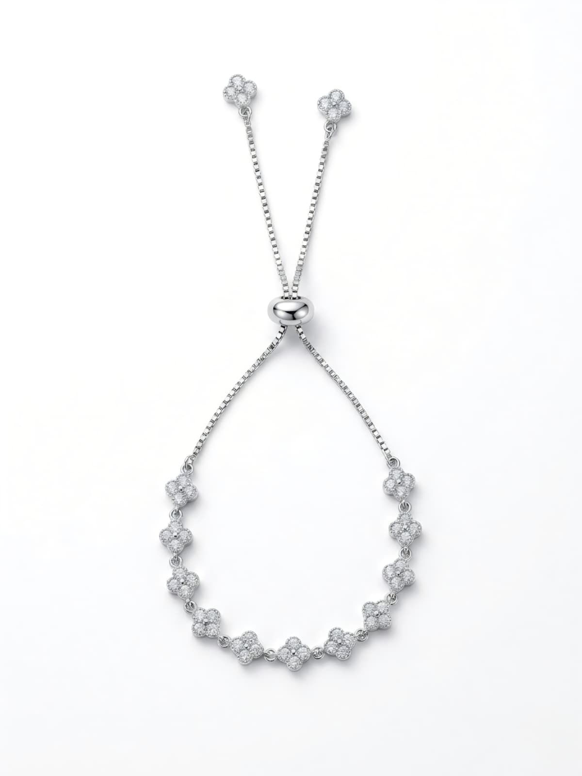 Shimmer Clover Bracelet