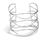 Thumbnail: Silver Hammered Swirl Bracelet