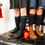 Thumbnail: JRP Navy Apple Motif Knee Sock