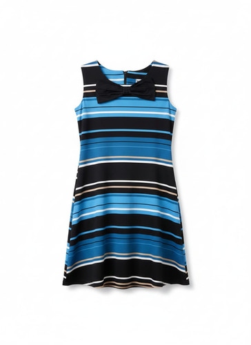 Blue and Black Striped Dress | Top That Blue and Black Striped Dress | Top That