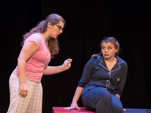 Gwen Paker performing in an opera with Oberlin In Italy