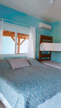 quarto frente jardim