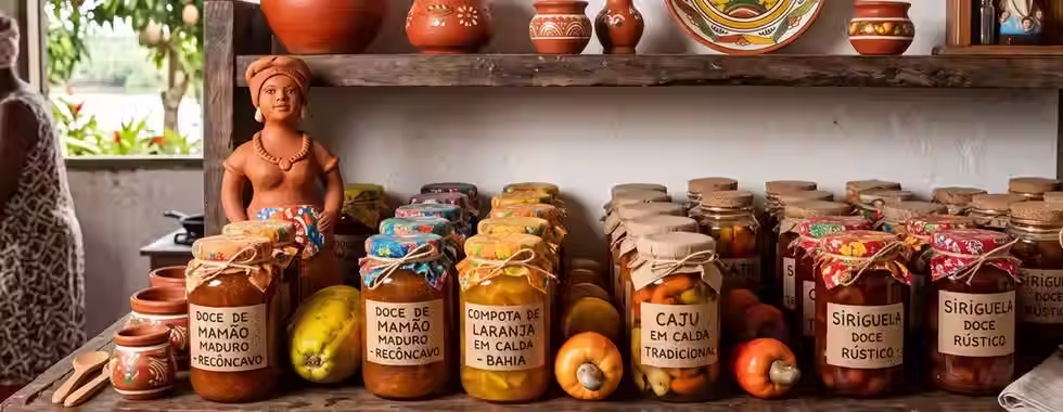 Compotas do Recôncavo: doces tradicionais da Bahia