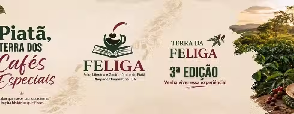 FELIGA Piatã 2026: literatura, gastronomia e cultura