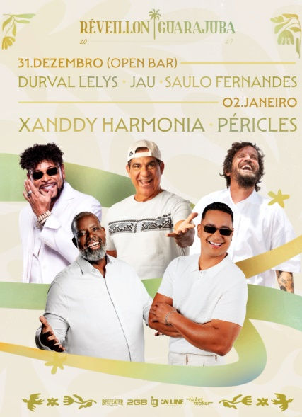 Cartaz Réveillon Guarajuba 2027