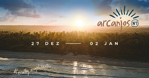 Cartaz do Réveillon Arcanjos 2027 em Barra de São Miguel