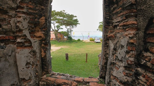 Janela ruínas Igreja de Nossa Senhora da Conceição Itaparica